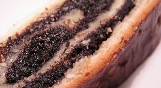 Картинка по теме - как испечь рулет с маком