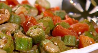 Картинка по теме - как приготовить бамию