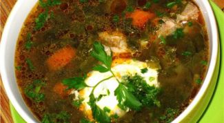 Картинка по теме - как приготовить борщ с щавелем