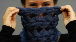 Картинка по теме - как одевать палантин