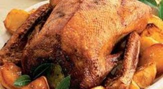 Картинка по теме - как приготовить гуся в духовке