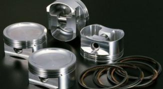 Картинка по теме - как одеть кольца на поршень