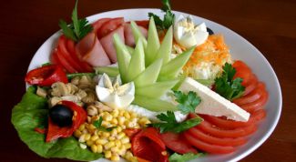 Картинка по теме - как украсить салаты к празднику