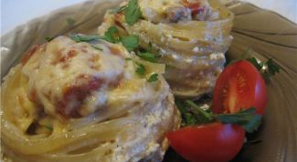 Картинка по теме - как приготовить гнезда с фаршем