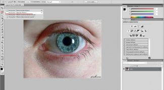 Картинка по теме - как выделить цвет глаз