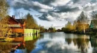 Картинка по теме - как построить дом на болоте