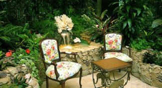 Картинка по теме - как обустроить зимний сад