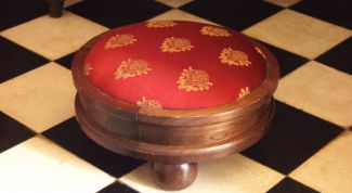 Картинка по теме - как сшить чехол для пуфика