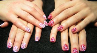 Картинка по теме - как сделать рисунки на коротких ногтях