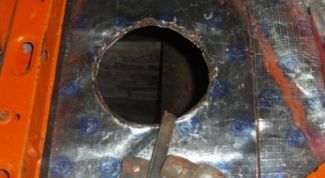 Картинка по теме - как вырезать отверстие для трубы