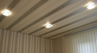 Картинка по теме - как зашить потолок пластиком