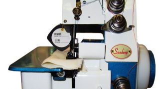 Картинка по теме - как заправить китайский оверлок