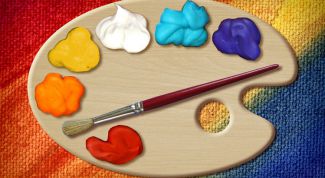 Картинка по теме - как выбрать цвет кисти