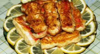 Картинка по теме - как пожарить крабовые палочки