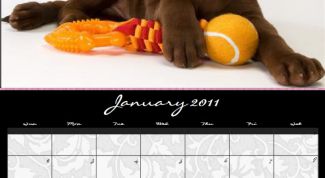 Картинка по теме - как сделать настенный календарь