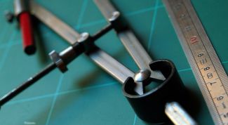 Картинка по теме - как провести медиану с помощью циркуля