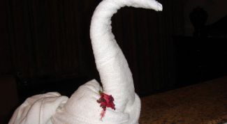 Картинка по теме - как сделать фигуры из полотенец