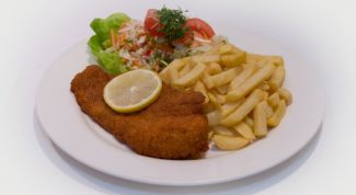 Картинка по теме - как приготовить свиной шницель