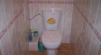 Картинка по теме - как установить унитаз на кафель