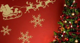 Картинка по теме - как украсить стены для нового года