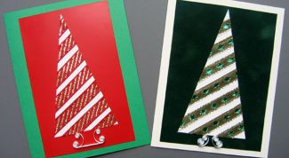 Картинка по теме - как сделать самому новогоднюю открытку