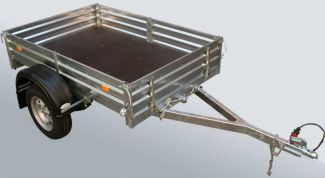 Картинка по теме - как сделать прицеп на авто