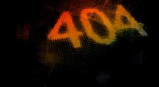 Картинка по теме - как удалить ошибку 404