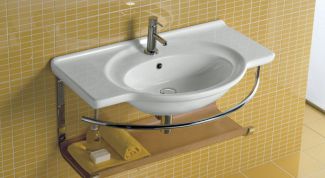 Картинка по теме - как прикрепить раковину к стене