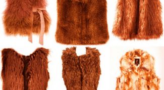 Картинка по теме - как сшить меховую безрукавку