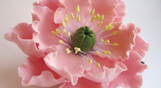 Картинка по теме - как сделать заколку в виде цветка