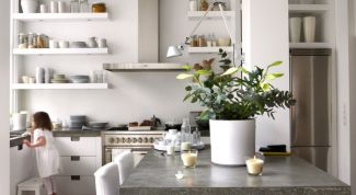 Картинка по теме - как повесить кухонные полки