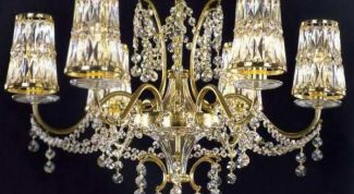 Картинка по теме - как чистить хрустальную люстру