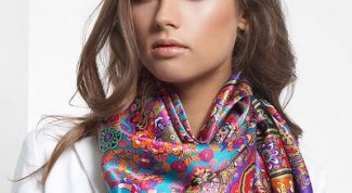 Картинка по теме - как носить большой платок