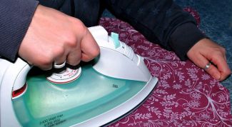 Картинка по теме - как удалить блеск на ткани от утюга