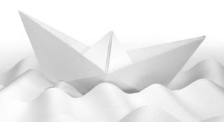 Картинка по теме - как свернуть кораблик