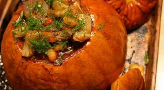 Картинка по теме - как приготовить фаршированную тыкву