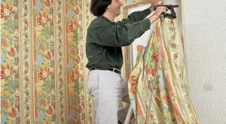 Картинка по теме - как обить стену тканью