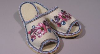 Картинка по теме - как сделать домашние тапочки собственными руками