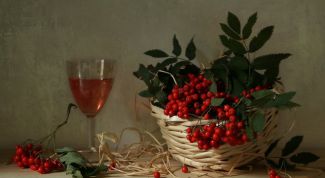 Картинка по теме - как приготовить вино из рябины