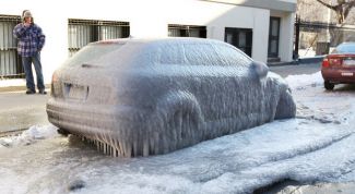 Картинка по теме - как растопить лед в бачке омывателя