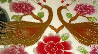 Картинка по теме - как сделать вышивку бисером и стеклярусом