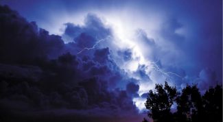 Картинка по теме - как описывать грозу