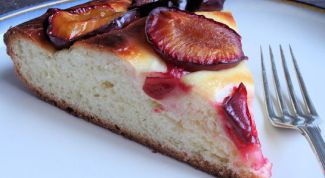 Картинка по теме - как приготовить сливовый пирог