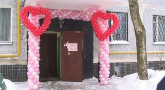 Картинка по теме - как украсить подъезд невесты