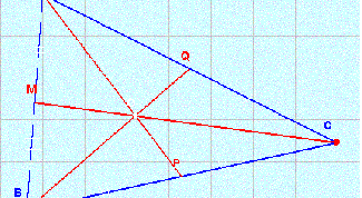 Картинка по теме - как вычислить медиану в треугольнике