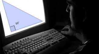 Картинка по теме - как найти угол, прилежащий к катету