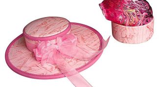 Картинка по теме - как сделать шляпку из картона