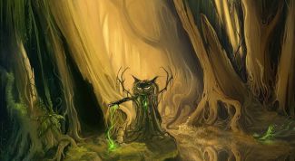 Картинка по теме - как нарисовать кикимору