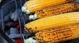 Картинка по теме - как жарить кукурузу