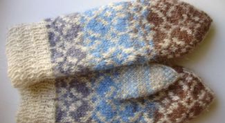 Картинка по теме - как вязать носки и варежки